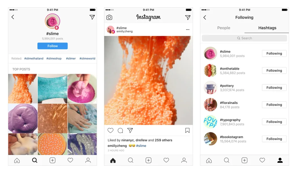 Instagram hashtag takibi özelliğini kullanıma sundu