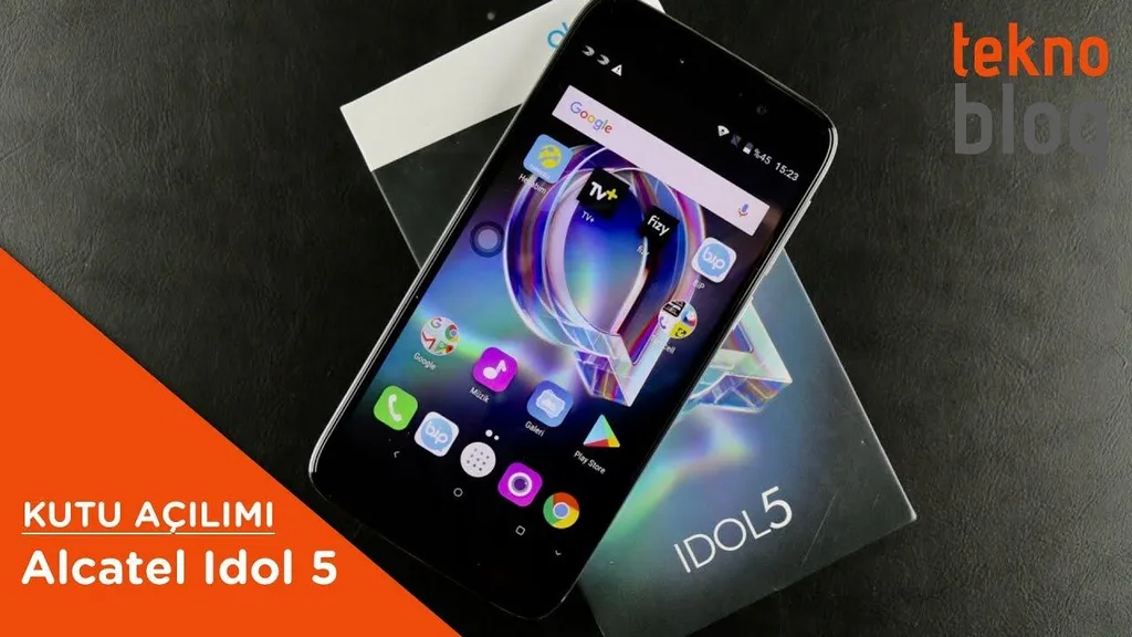 Video: Alcatel Idol 5 Kutusundan Çıkıyor