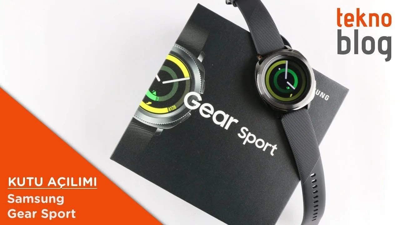 Video: Samsung Gear Sport Kutusundan Çıkıyor