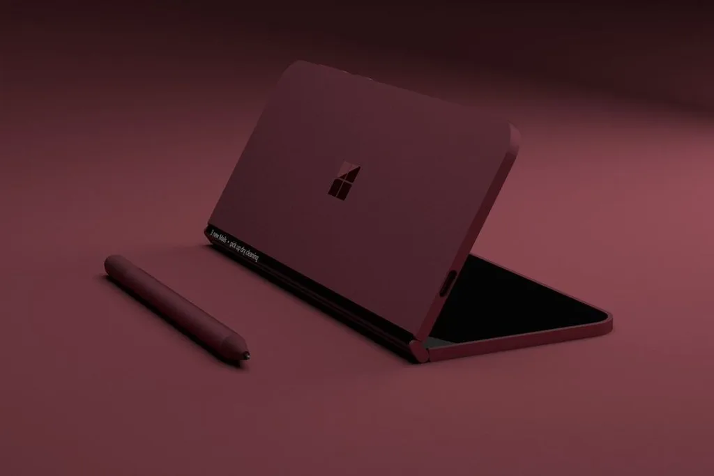 Microsoft Surface ekibinin patenti konsept tasarıma dönüştürüldü