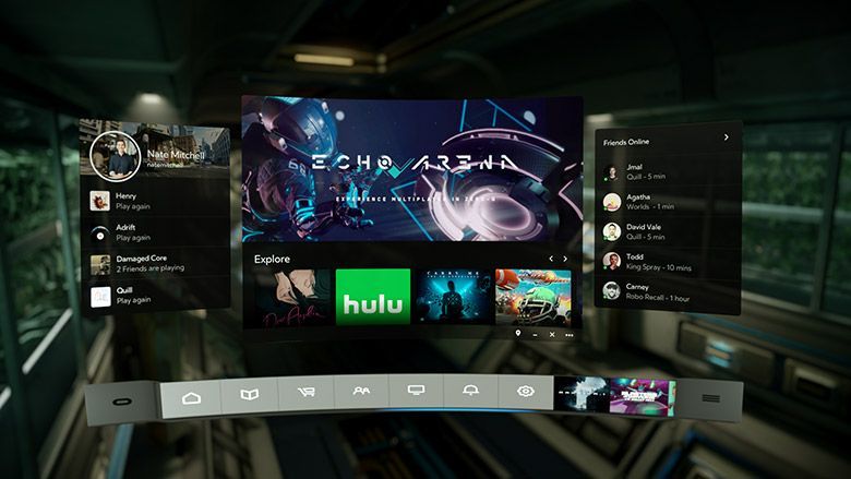 Oculus sanal gerçeklikte Windows masaüstü uygulamalarına erişim fırsatı veriyor