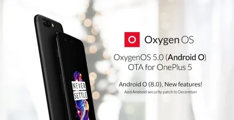 OnePlus 5 için Android 8.0 Oreo güncellemesi dağıtıma çıktı