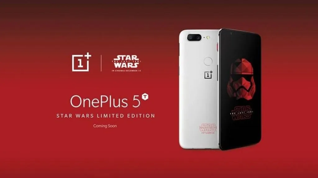 OnePlus 5T Star Wars Limited Edition 14 Aralık’ta Hindistan’da satışa sunulacak