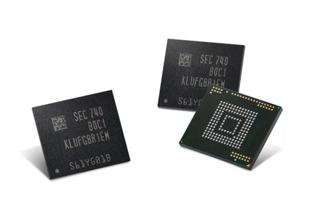 Samsung 512 GB eUFS depolama çözümünün üretimine başladı