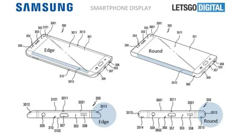 Samsung yeni amiral gemilerinde 180 derece kavisli ekranı tercih edebilir