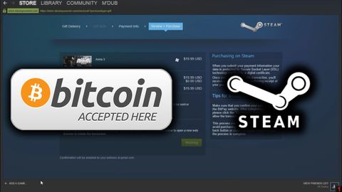 Steam Bitcoin ile yapılan ödemeleri kabul etmeyecek