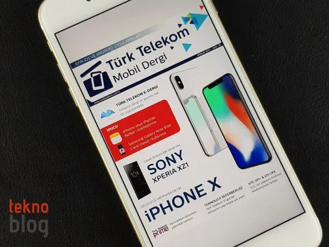 Türk Telekom Mobil Dergi Aralık 2017 sayısı yayında