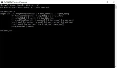 Microsoft Windows 10’a yerel OpenSSH istemcisi ekliyor