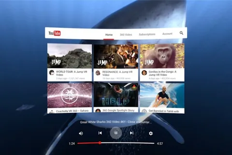 YouTube’un Steam VR uygulaması yayınlandı