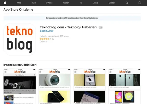 Apple App Store web sayfalarının tasarımını yeniledi
