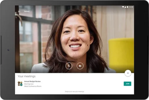 Google Hangouts Meet’in video görüşme desteği tabletlere taşınıyor