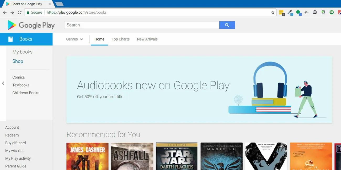 Google Play’de sesli kitap dönemi başlıyor