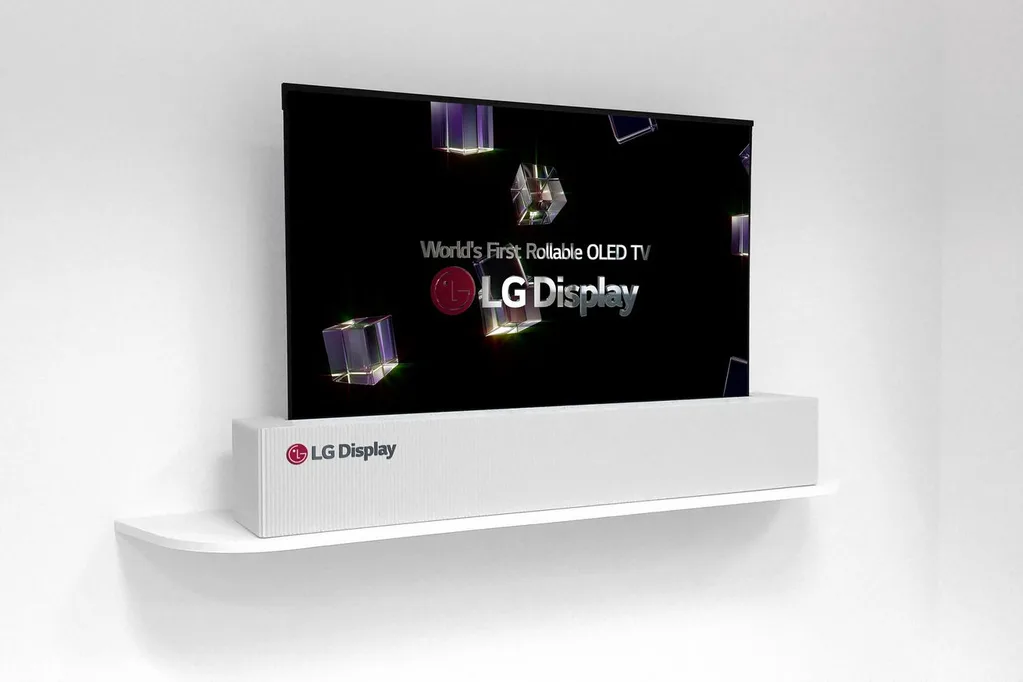 LG Display’in 65 inç OLED paneli rulo yapılabiliyor