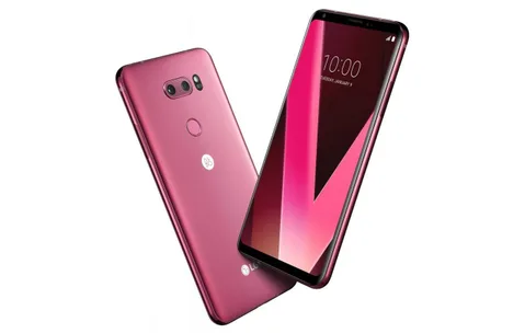 LG V30’un yeni ahududu kırmızısı renk seçeneği çok çekici görünüyor