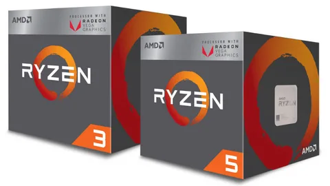 Radeon Vega grafikli AMD Ryzen masaüstü APU’lar piyasaya çıktı