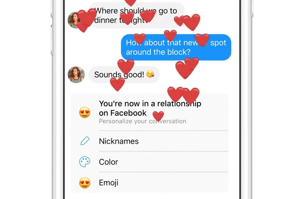 Facebook Messenger sevgililer arası iletişimi kuvvetlendirmeyi amaçlıyor