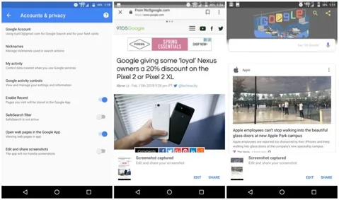Google Android uygulamasıyla ekran görüntüleri düzenlenebilecek
