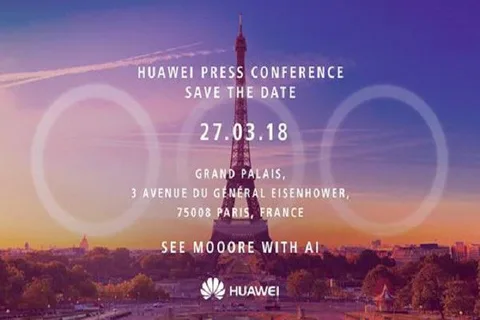 Etkinlik davetiyesi Huawei P20’nin üç arka kamerasının ipucunu veriyor