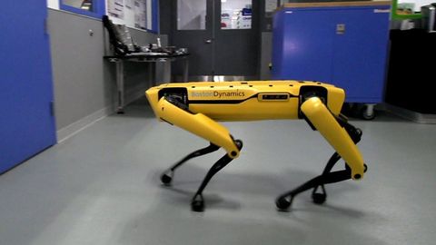 Boston Dynamics’in robotu kapıyı açıyor, arkadaşı için onu tutuyor – Video