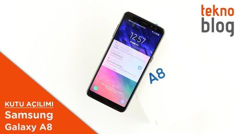 Video: Samsung Galaxy A8 Kutusundan Çıkıyor