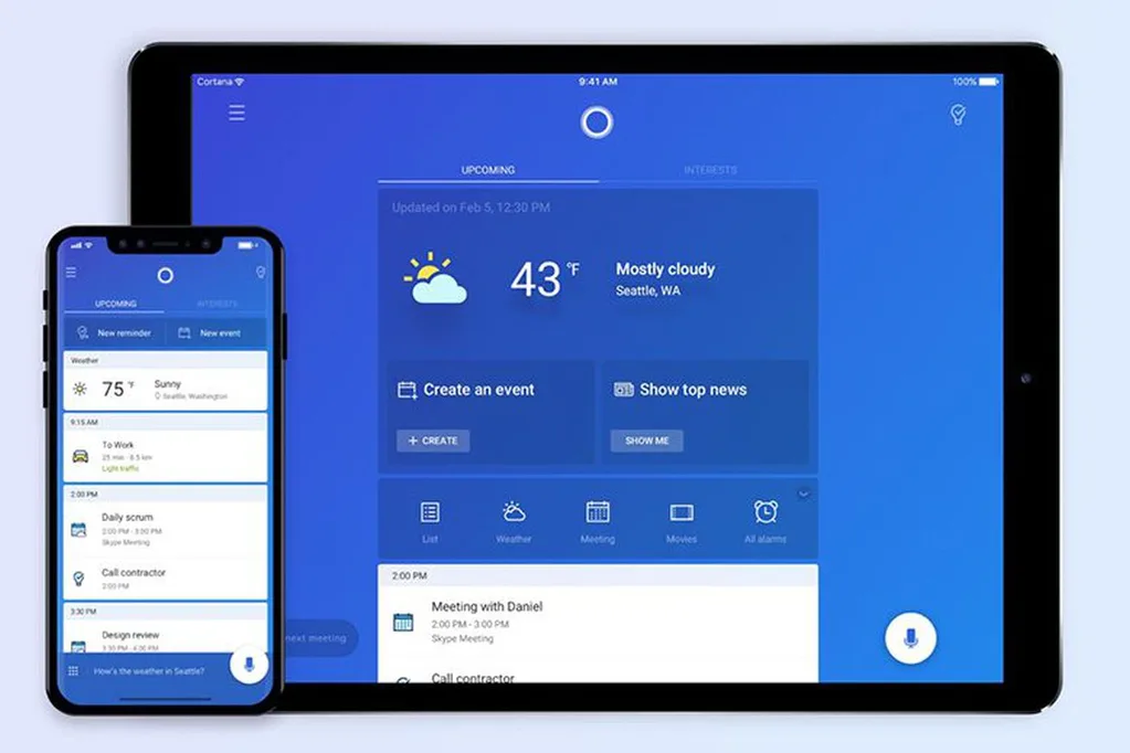 Microsoft Cortana uygulaması iPad desteğine kavuştu