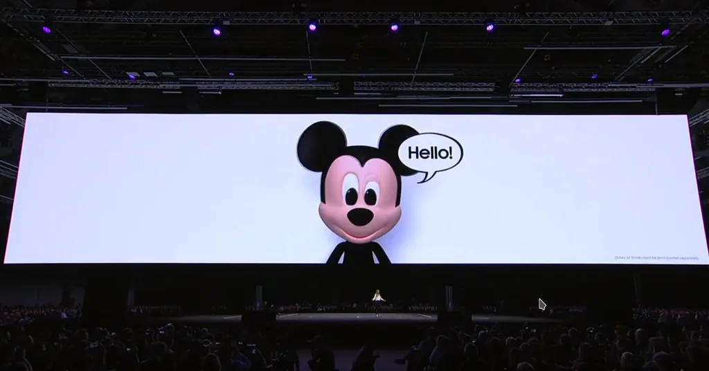 Samsung AR Emoji’de Disney’in popüler karakterlerini de sunuyor