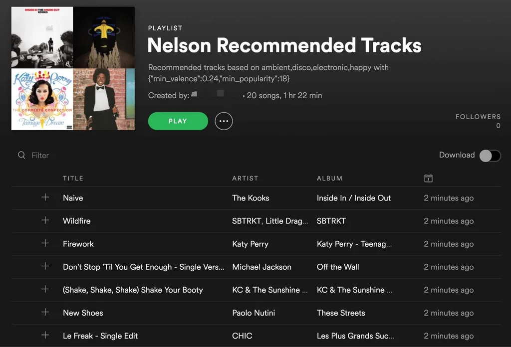 Spotify’ın tavsiye algoritmalarıyla internet tarayıcısı üzerinde oynanabiliyor