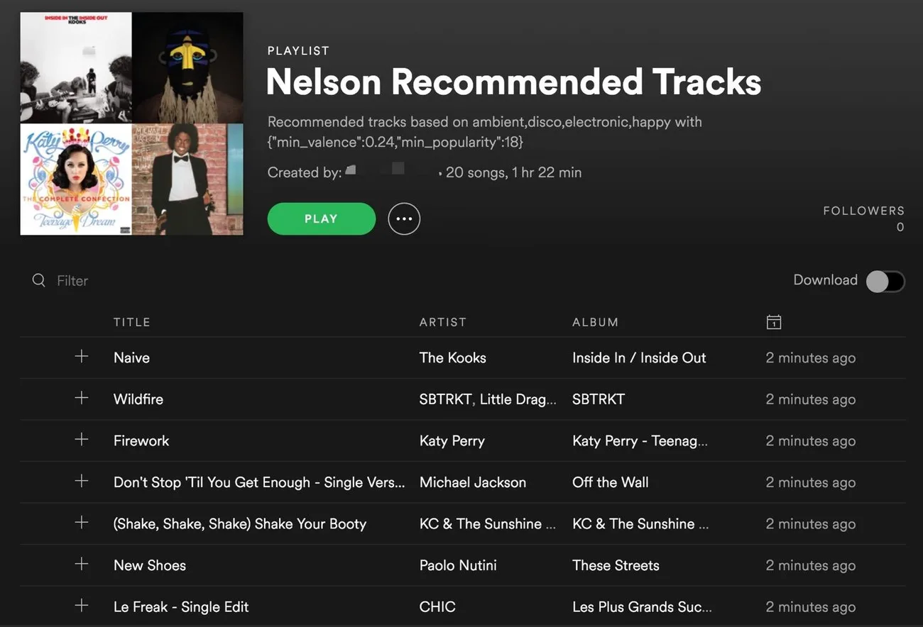 Spotify’ın tavsiye algoritmalarıyla internet tarayıcısı üzerinde oynanabiliyor