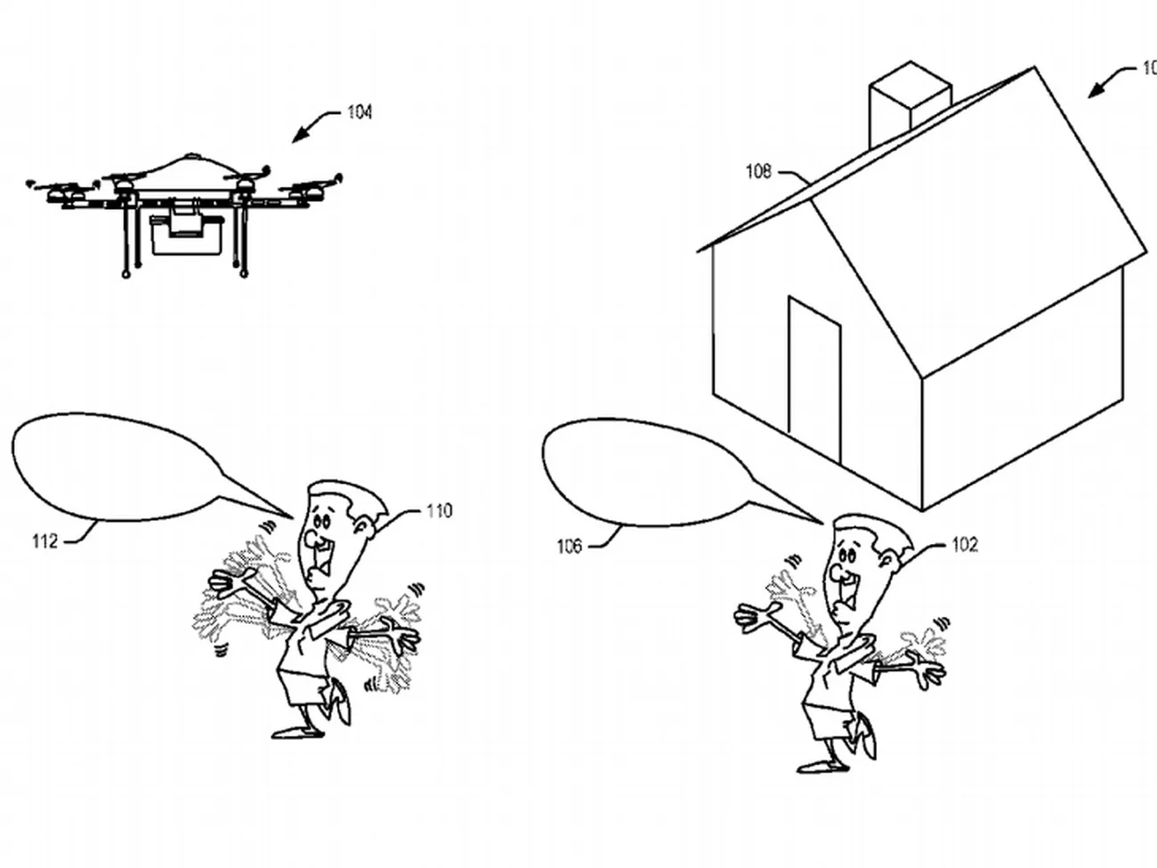 Amazon insanların hareketlerini algılayabilecek bir konsept drone geliştirdi