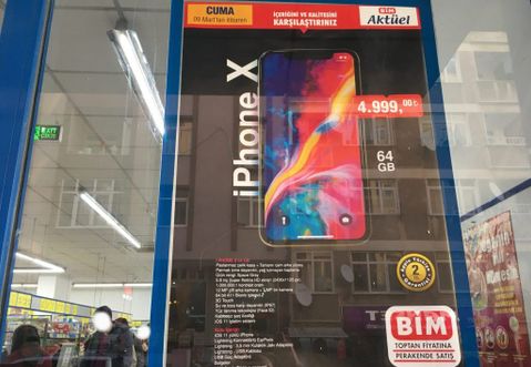 BİM 9 Mart’ta çok ucuza iPhone X satacak