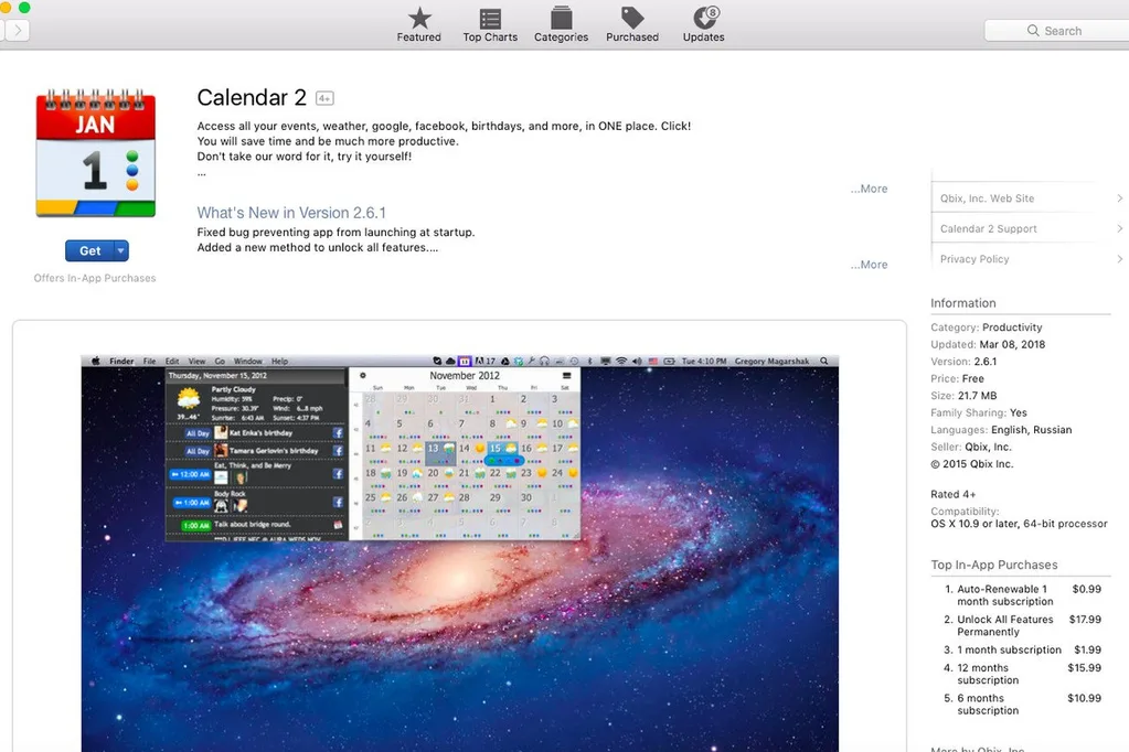 Mac App Store’dan dağıtılan takvim uygulaması kripto para madenciliği yapıyormuş