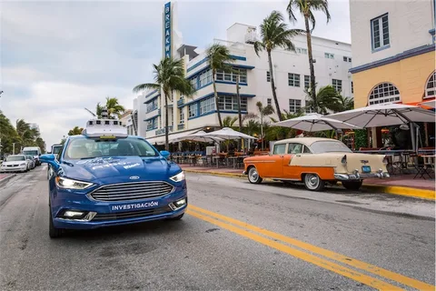 Ford sürücüsüz otomobil kontrolünü mobil oyuna dönüştürebilir