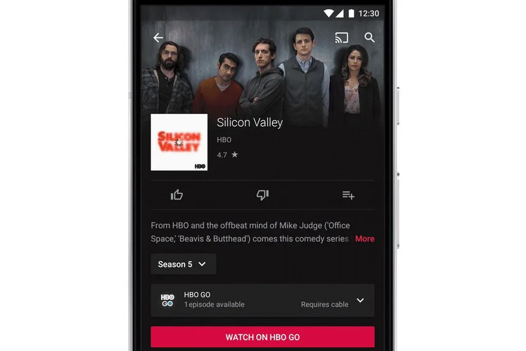Google Play Filmler Android uygulaması dizi ve filmlerin nereden izlenebileceğini gösteriyor