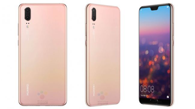 Son Huawei P20 sızıntısı dikkat çekici renk seçeneklerini ortaya çıkarıyor