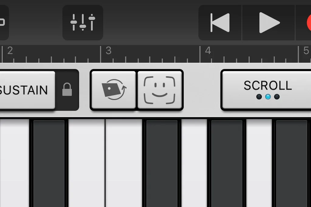 iPhone X kullanıcıları GarageBand’i yüzleriyle kontrol edebiliyor