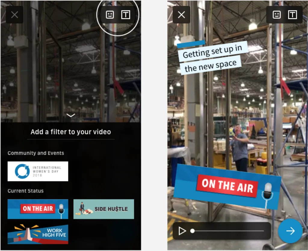 LinkedIn video filtrelerini kullanıma sunmaya başladı
