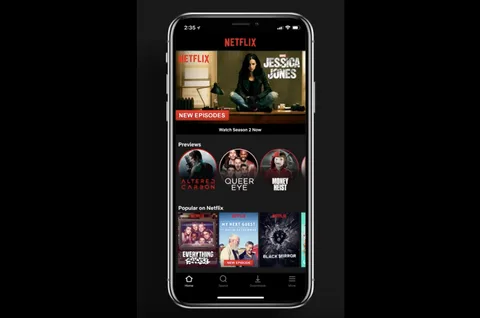 Netflix mobil uygulamalarına video ön izleme özelliği getiriyor