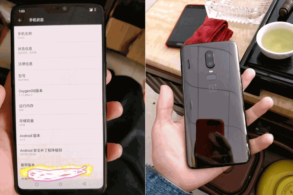 OnePlus 6 sızıntısı 8 GB RAM’in varlığını gözler önüne seriyor