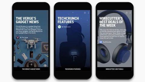 Flipboard teknoloji için yeni bir bölüm oluşturdu