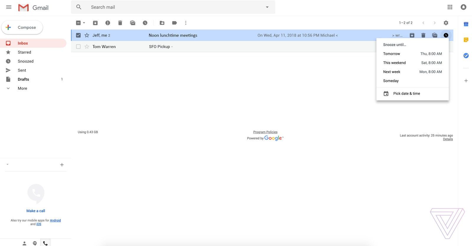 İşte karşınızda Gmail web arayüzünün yeni tasarımı