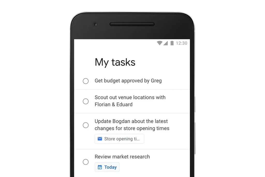 Google Tasks bağımsız bir uygulama olarak geldi