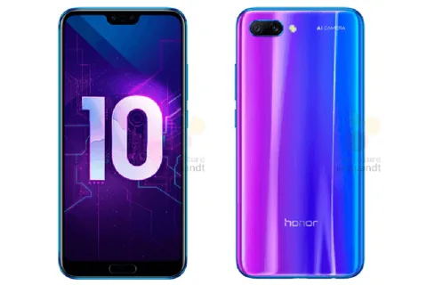 Honor 10 sızıntısı farklı renkleri ve özellikleri göz önüne seriyor