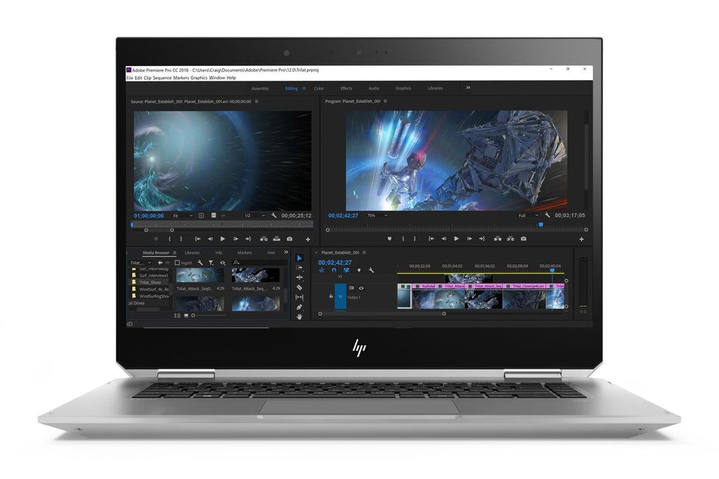 HP ZBook Studio x360 dönüştürülebilir yapısıyla kreatif çalışanları hedefliyor