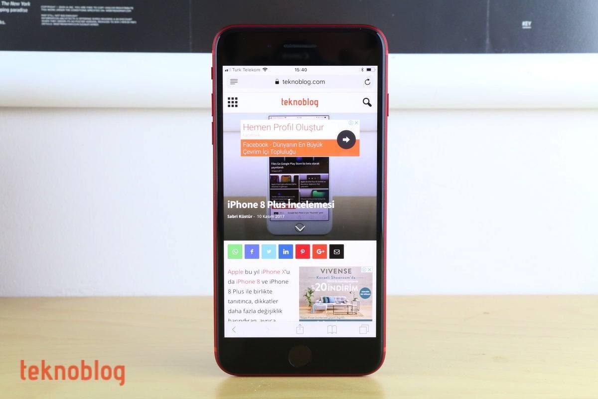 iphone 8 plus kırmızı