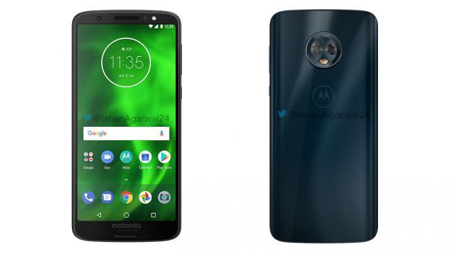 Motorola Moto G6 serisine ait yeni taslaklar internete sızdı