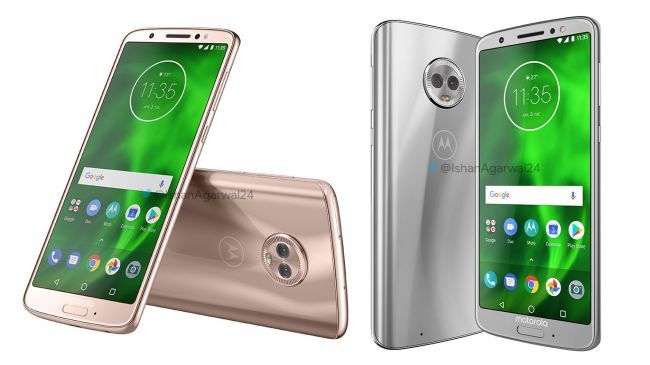 Motorola Moto G6 serisine ait yeni taslaklar internete sızdı