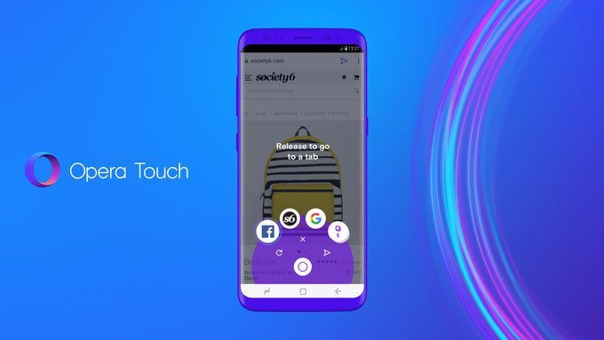 opera touch android