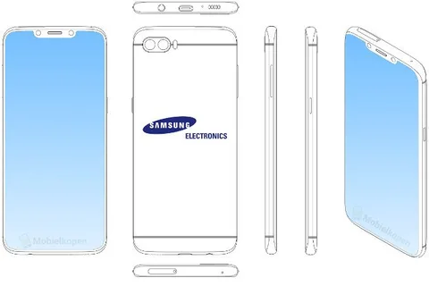 Samsung çentikli akıllı telefon tasarımlarının patentini alıyor