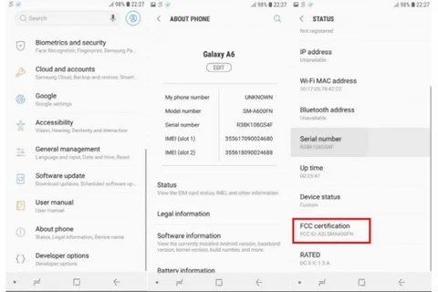 Samsung Galaxy A6 ve A6+ FCC belgelerinde boy gösterdi
