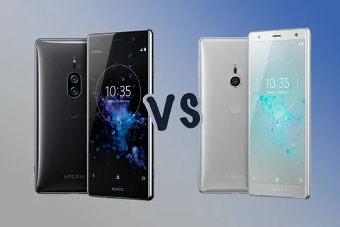Sony Xperia XZ2 Premium ve Xperia XZ2 karşı karşıya
